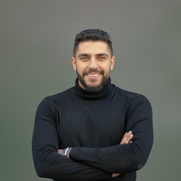 Portrait of Marco Calderon, community mentor and Italian cuisine specialist